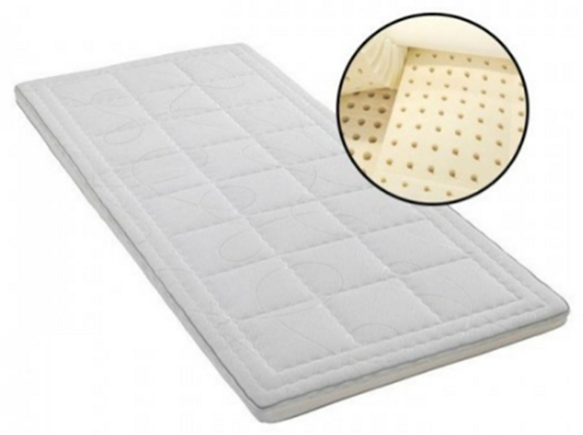 Nessa® - 140x200 Topper Natuur Latex Deluxe 200