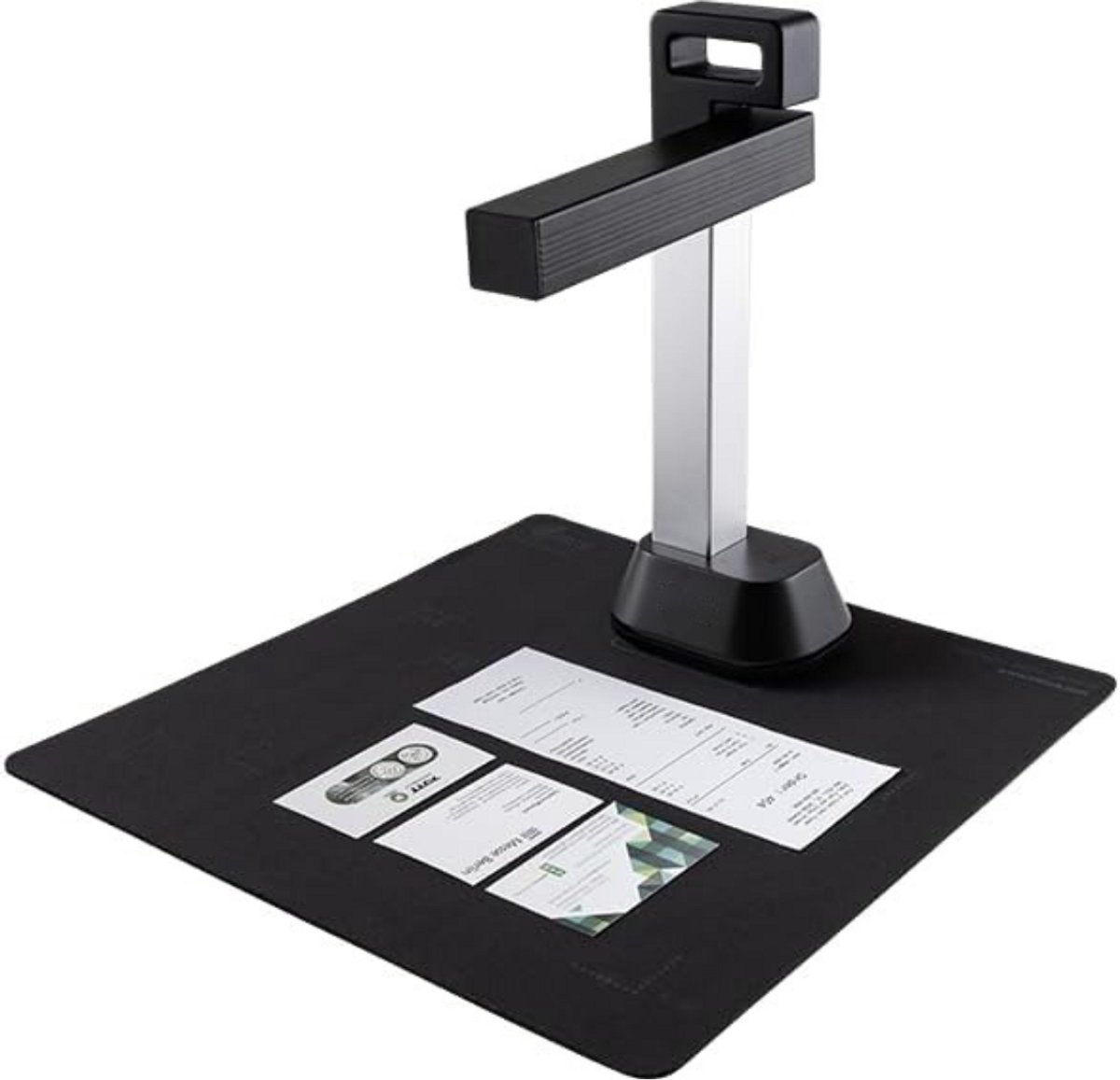 DailySupplies® Smart Boekenscanner - Documentenscanner via USB – Scanner – Document Camera - Zwart met Zilver