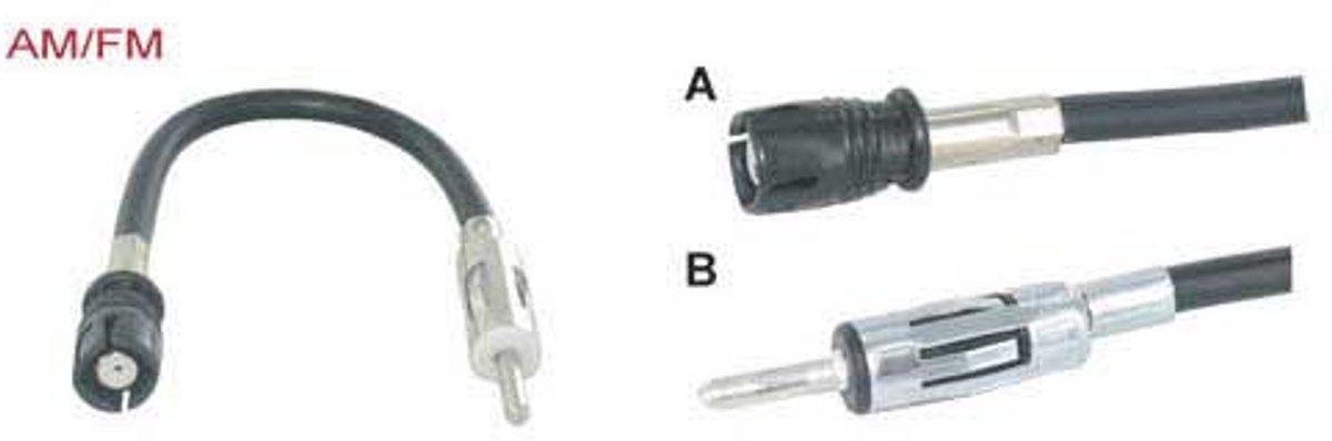 Antenne adapter Raku female --> din male