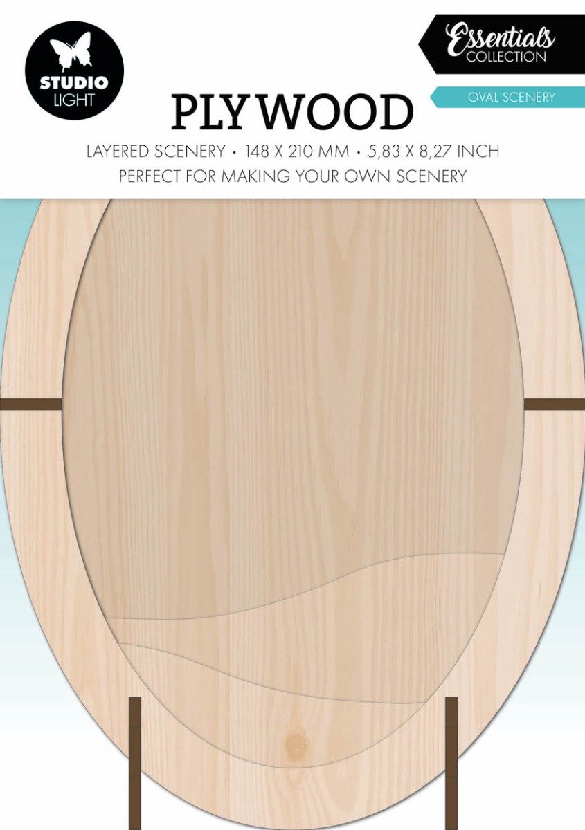 Plywood - Oval scenery Essentials nr. 05