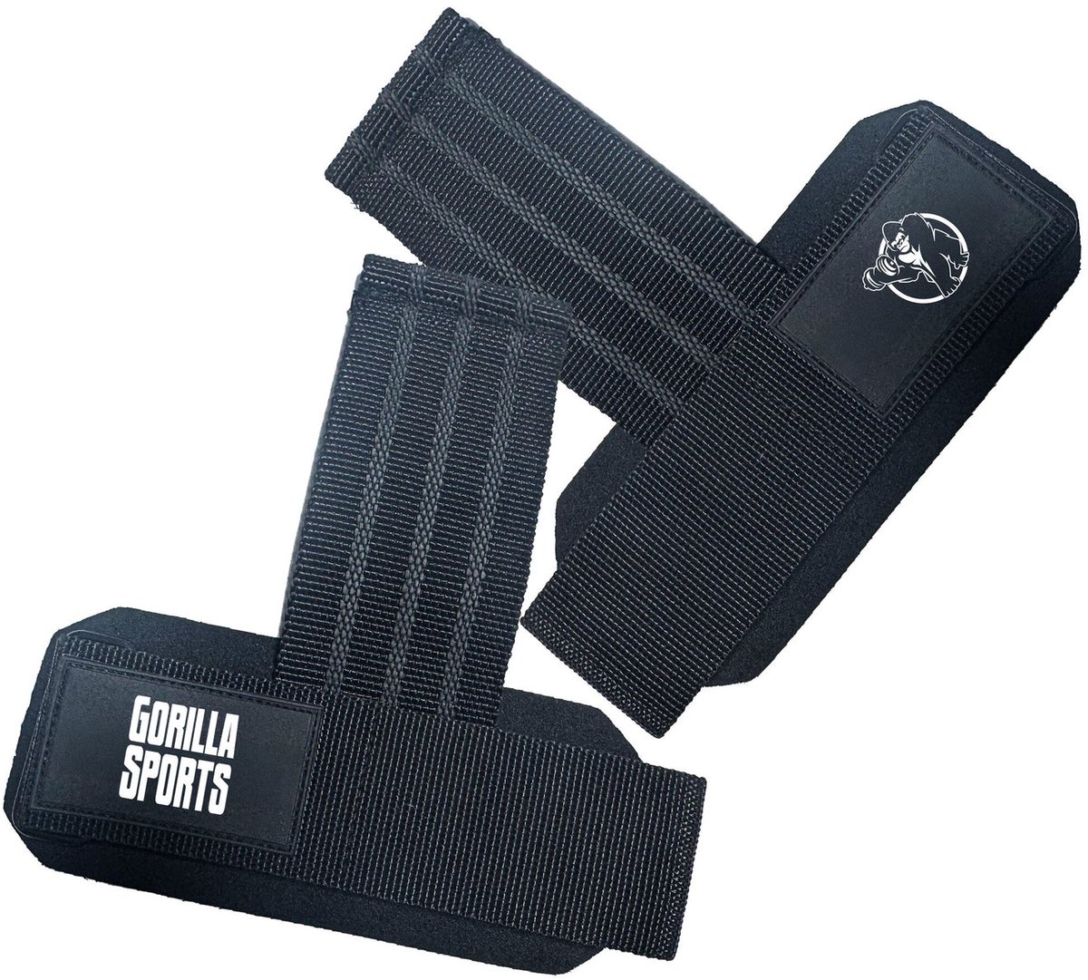 Powergrip Lifting Straps - Verstelbaar - Slipvaste Grip - Ergonomische Polsondersteuning - Krachttraining & Gewichtheffen