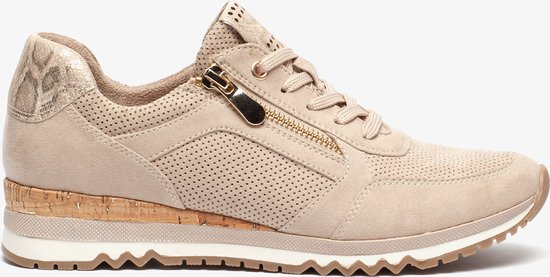 Baskets femme Nova imprimé serpent beige - Taille 37 - Semelle amovible