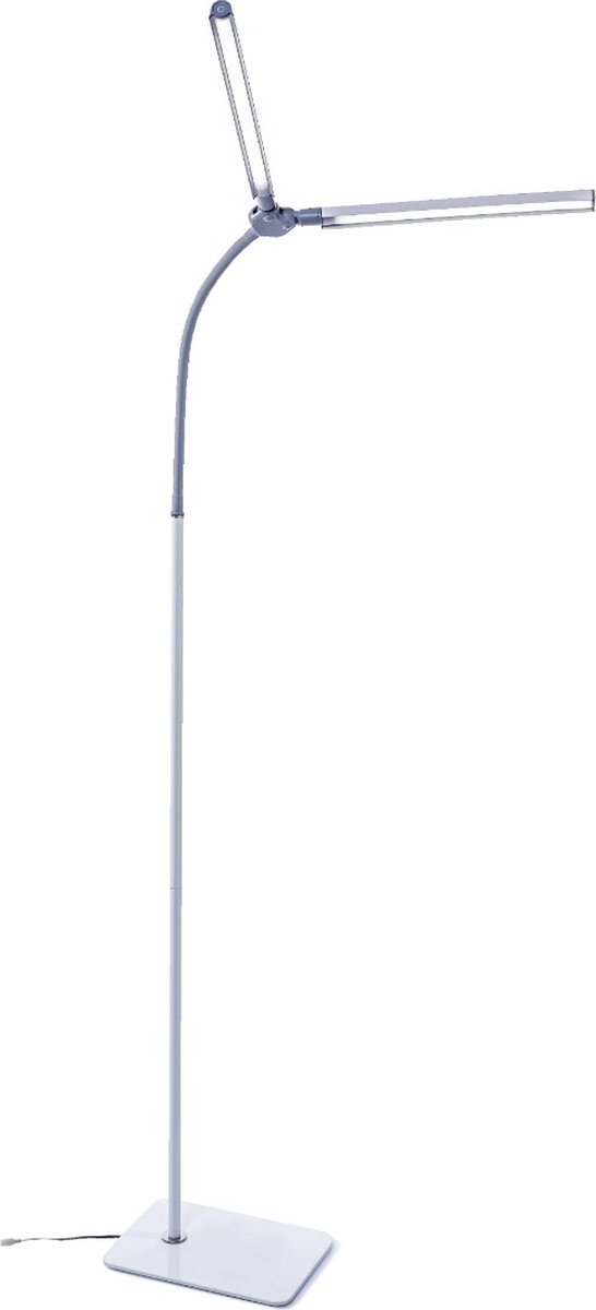 Daylight DuoPro - staande vloerlamp - led verlichting - dimbaar - Daglichtlamp - Wit