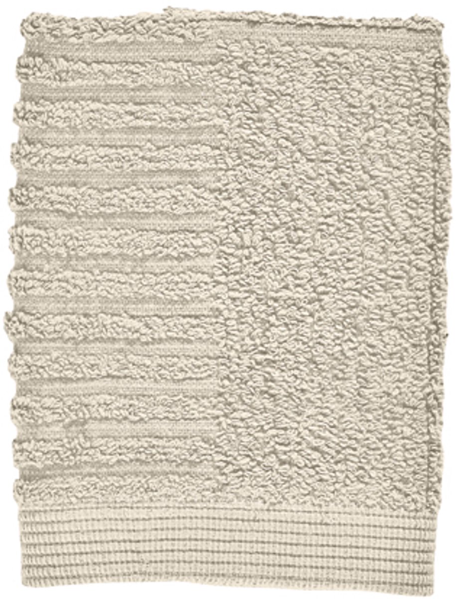 Zone Denmark Classic Washandjes - 30 x 30 - Gezichtsdoekjes Hotelkwaliteit - Hoge Absorptie - 100% katoen - 600 g/m2 - Sand