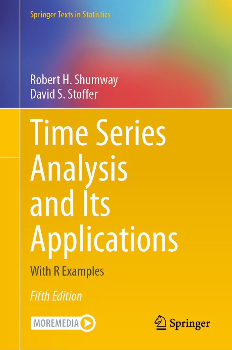 Omslag van Springer Texts in Statistics- Time Series Analysis and Its Applications