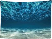 Ulticool Wandkleed 200x150 cm - Zee Natuur Stilte Aquarium - voor Binnen - Wandtapijt Wanddoek Stof Poster Backdrop Frame Decoratie Woonkamer Slaapkamer Kamer Babykameraankleding Aesthetic Room Decor - Cadeau Vrouw Mannen Tiener Meisje Jongen