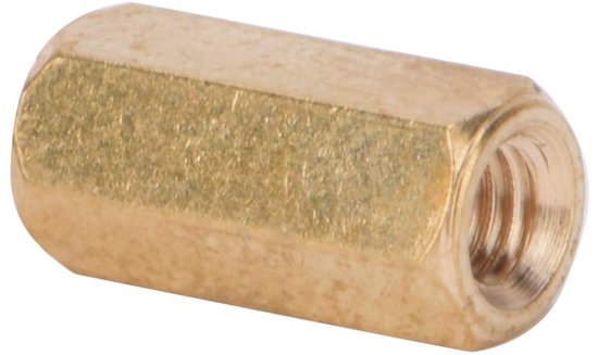 Distanziali M3 In Ottone 100 Pezzi - Doppia Via Esagonale, Lunghezze Da 5 A 50 Mm