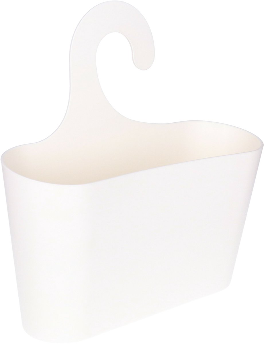 Toyma Badkamerorganizer - hangmand - wit - 21 x 10 x 11 cm - badrekje