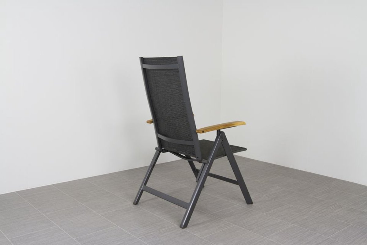 Hartman Set de 6 Napoli chaise réglable - Teak
