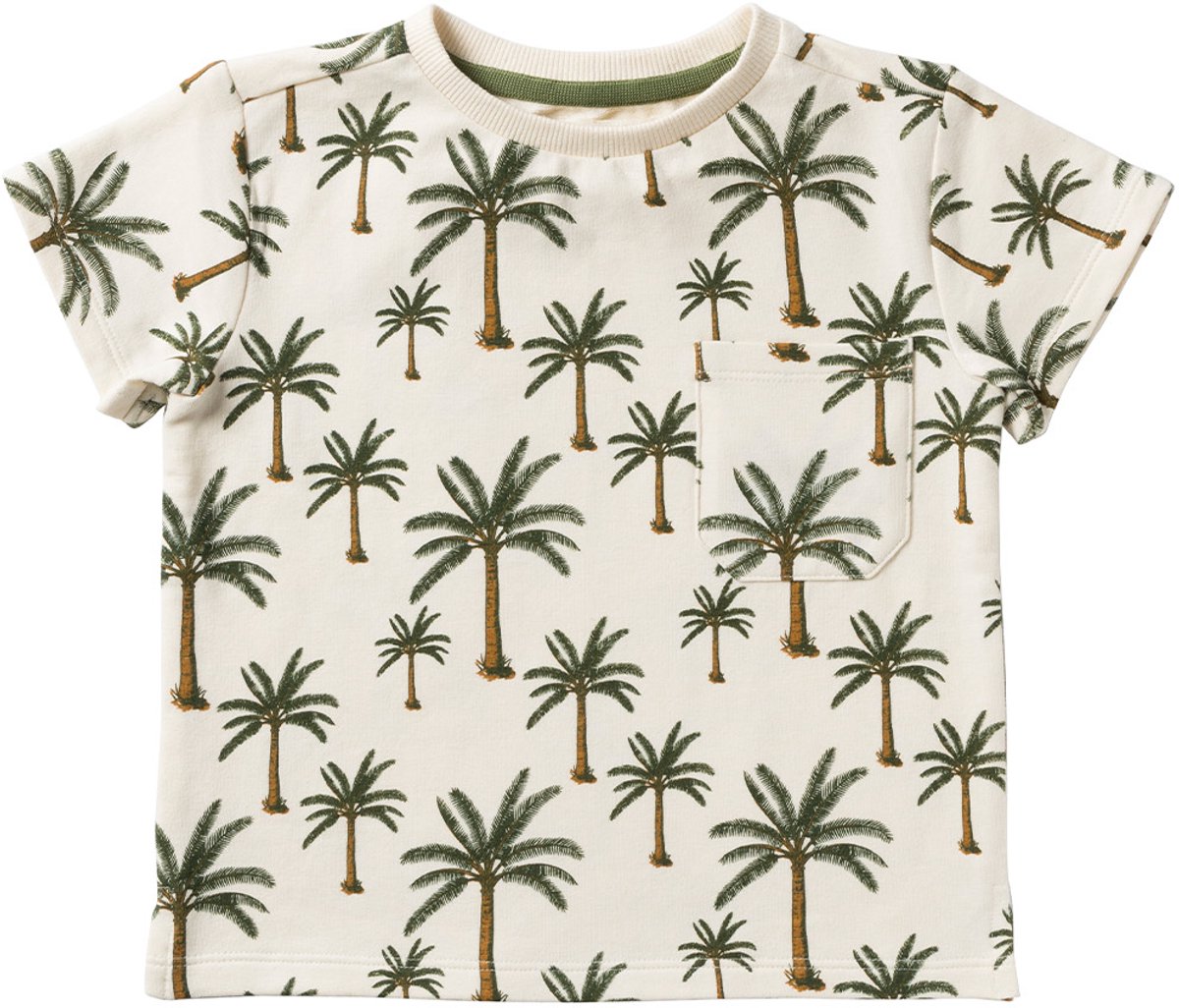 Crown Tree Tee | Palmbomen Shirt | Maat 86/92 t/m 134/140 | Salted Stories