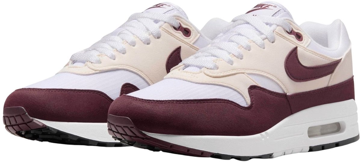 wit - donkerrood - off white