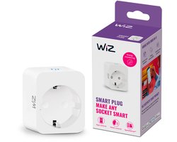 WiZ Slimme stekker - Eenvoudige Bediening via de App - Stekkertype F - Wi-Fi