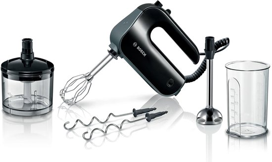 Bosch MFQ4980B - Premium handmixer set - 850W - Zwart