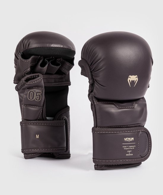 Venum Impact Evo Sparring MMA Handschoenen Chocolate - L / XL