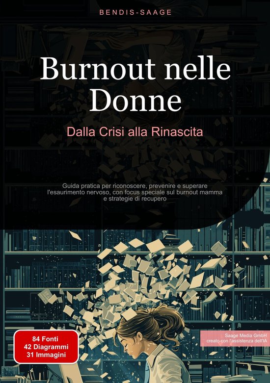 Burnout nelle Donne: Dalla Crisi alla Rinascita - cover