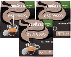 Lavazza - Espresso Classico - 3x 36 pads