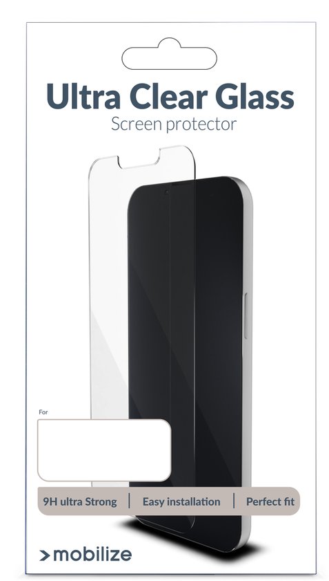 Protection d'écran Mobilize compatible avec le Verres Motorola Moto G75 | Protecteur d'écran Mobilize - Compatible avec les coques