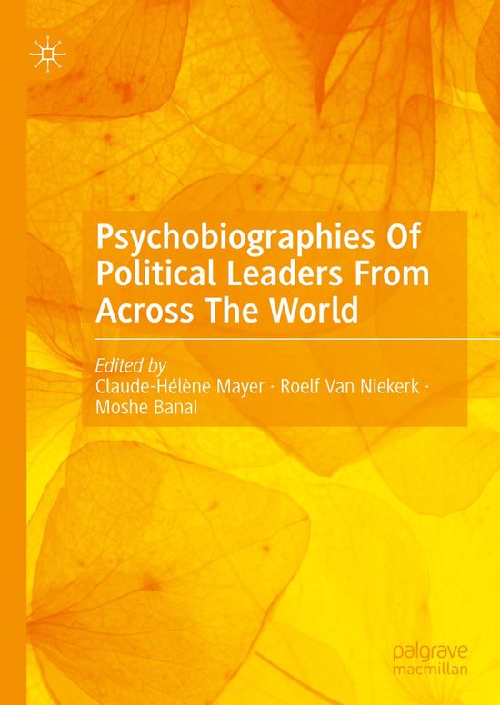 Behavioral Science and Psychology (R0) - Psychobiographies O ... - cover