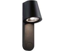 Paulmann LED-wandarmatuur voor buiten Caissa Schemergestuurde bewegingsmelder (HF) IP44 105 × 274 mm 3000K 9W 700lm 230V 65° Antraciet Aluminium