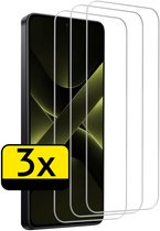 Protection d'écran - Convient pour - Xiaomi Poco X7 Pro - Protection d'écran Verre de protection Glas trempé - Protection d'écran Convient pour Xiaomi Poco X7 Pro Protection d'écran Glas - 3 pièces
