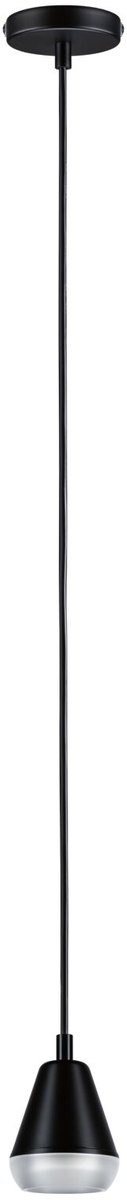 LED-hanglamp Luia GU10 max. 10W Satijn, Zwart mat
