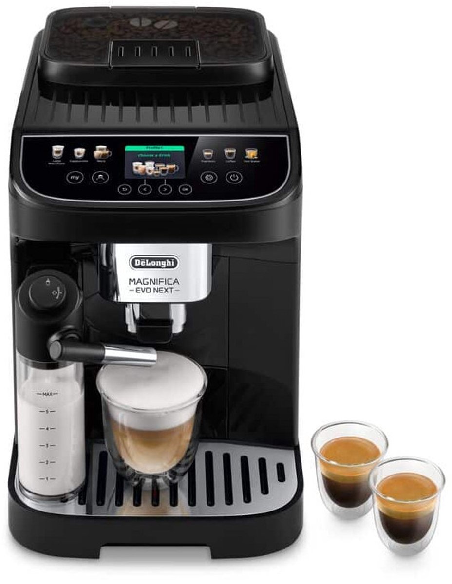 De'Longhi Magnifica Evo Next ECAM310.60.B - Volautomatische espressomachine - Matte Zwart