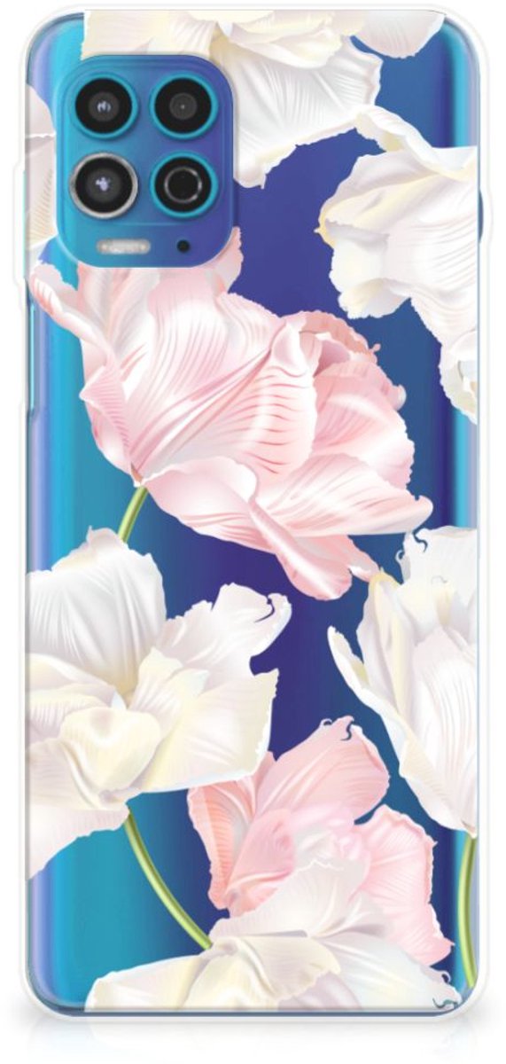 Motorola Moto G100 TPU Case Lovely Flowers