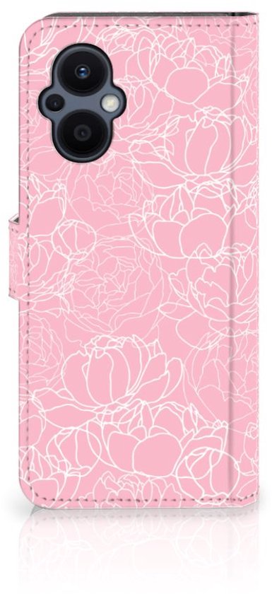 OPPO Reno 8 Lite | OnePlus Nord N20 Hoesje White Flowers