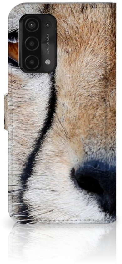 Bookcase OPPO A54 5G | A74 5G | A93 5G Étui Cheetah