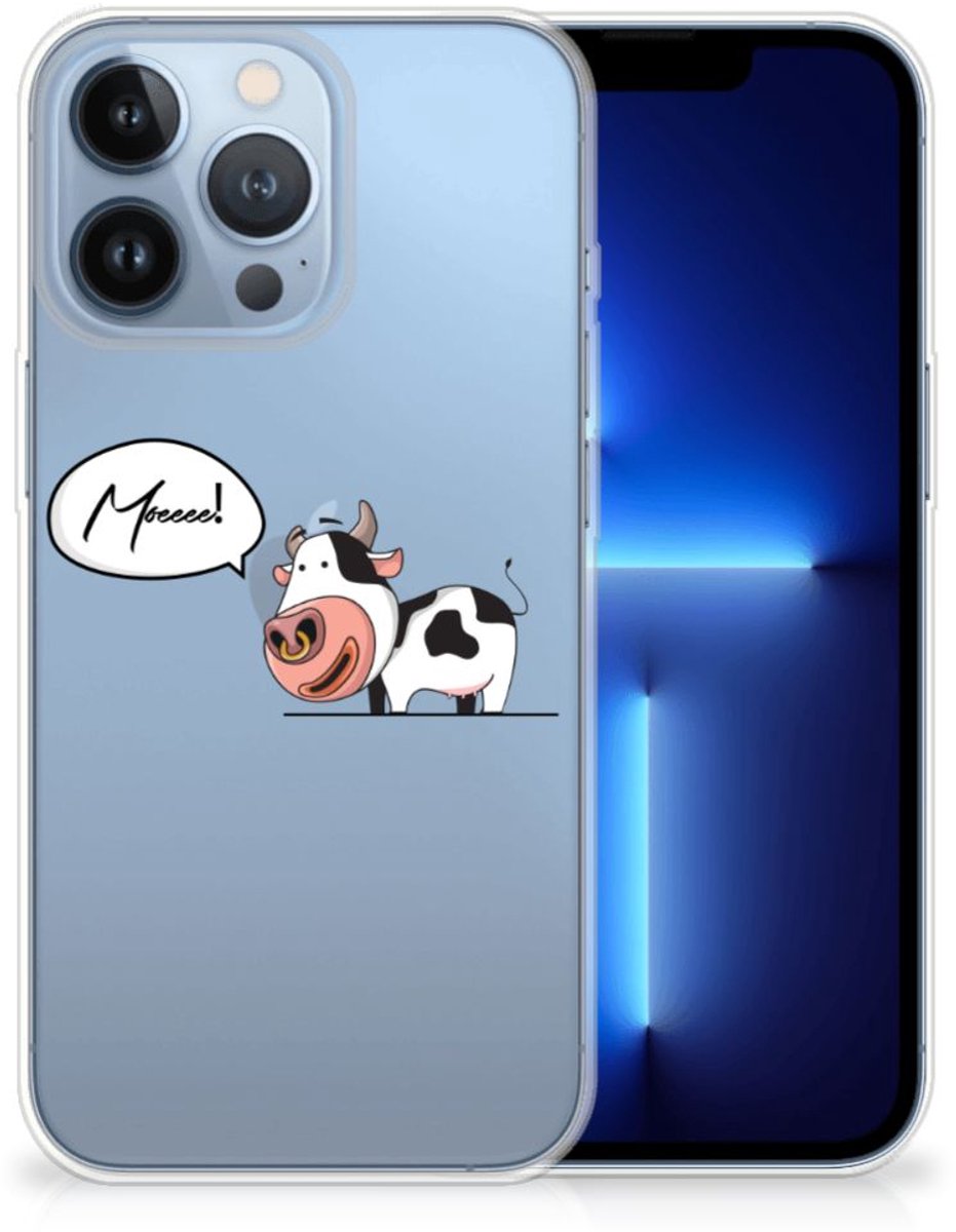 Apple iPhone 13 Pro Telefoonhoesje met Naam Cow