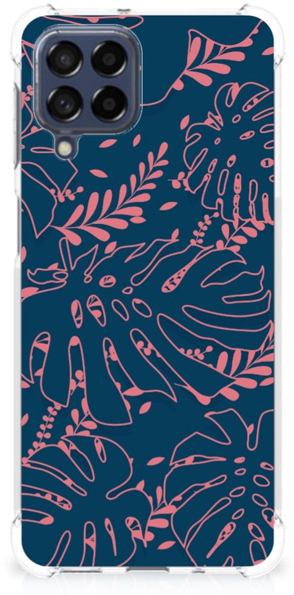 Back Cover voor Samsung Galaxy M53 Case Palm Leaves
