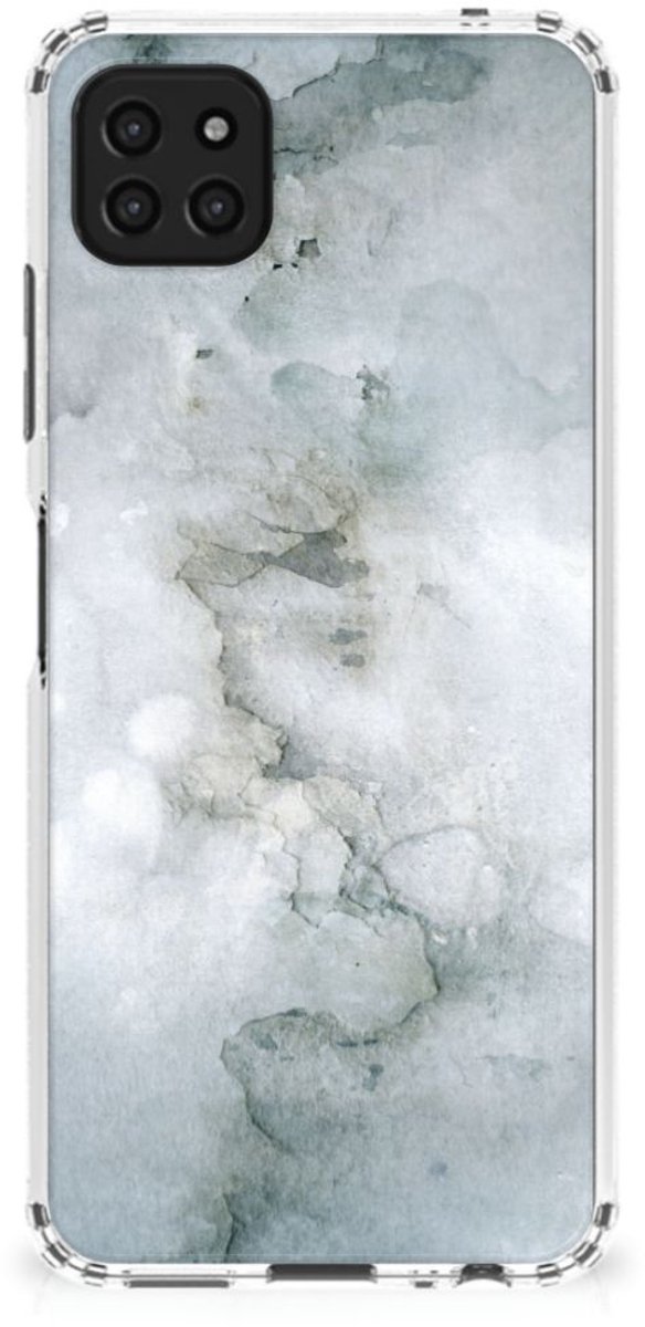 Back Cover Samsung Galaxy A22 5G Painting Grey