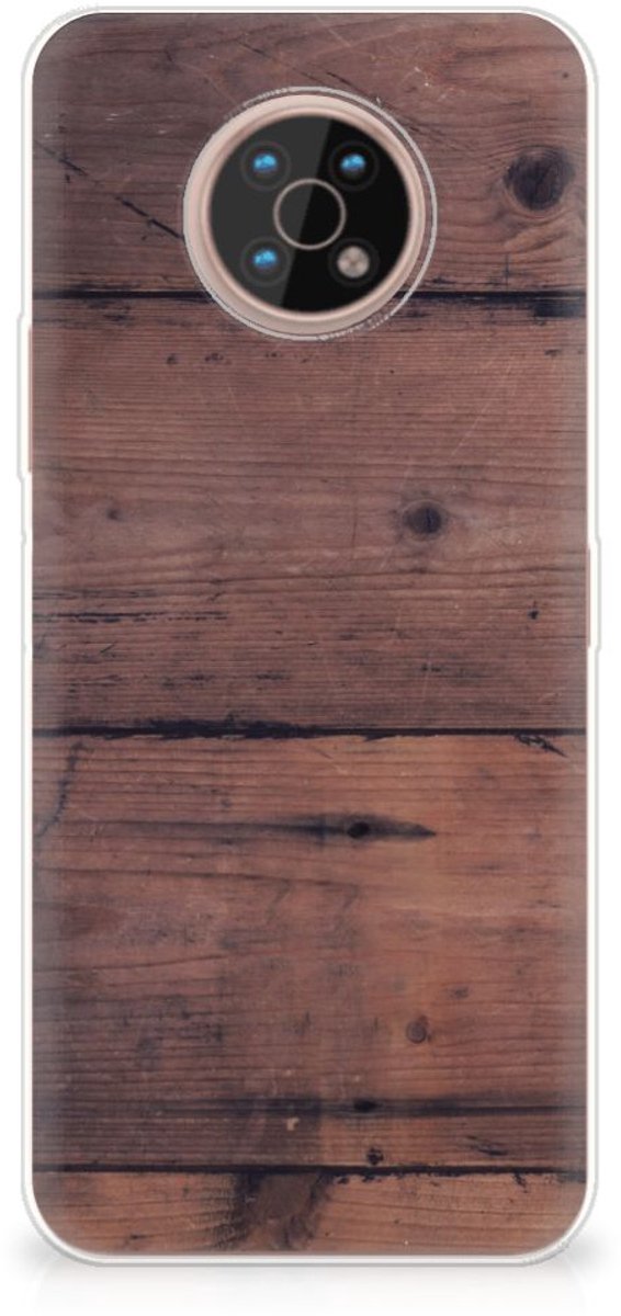 Nokia G50 Bumper Hoesje Old Wood