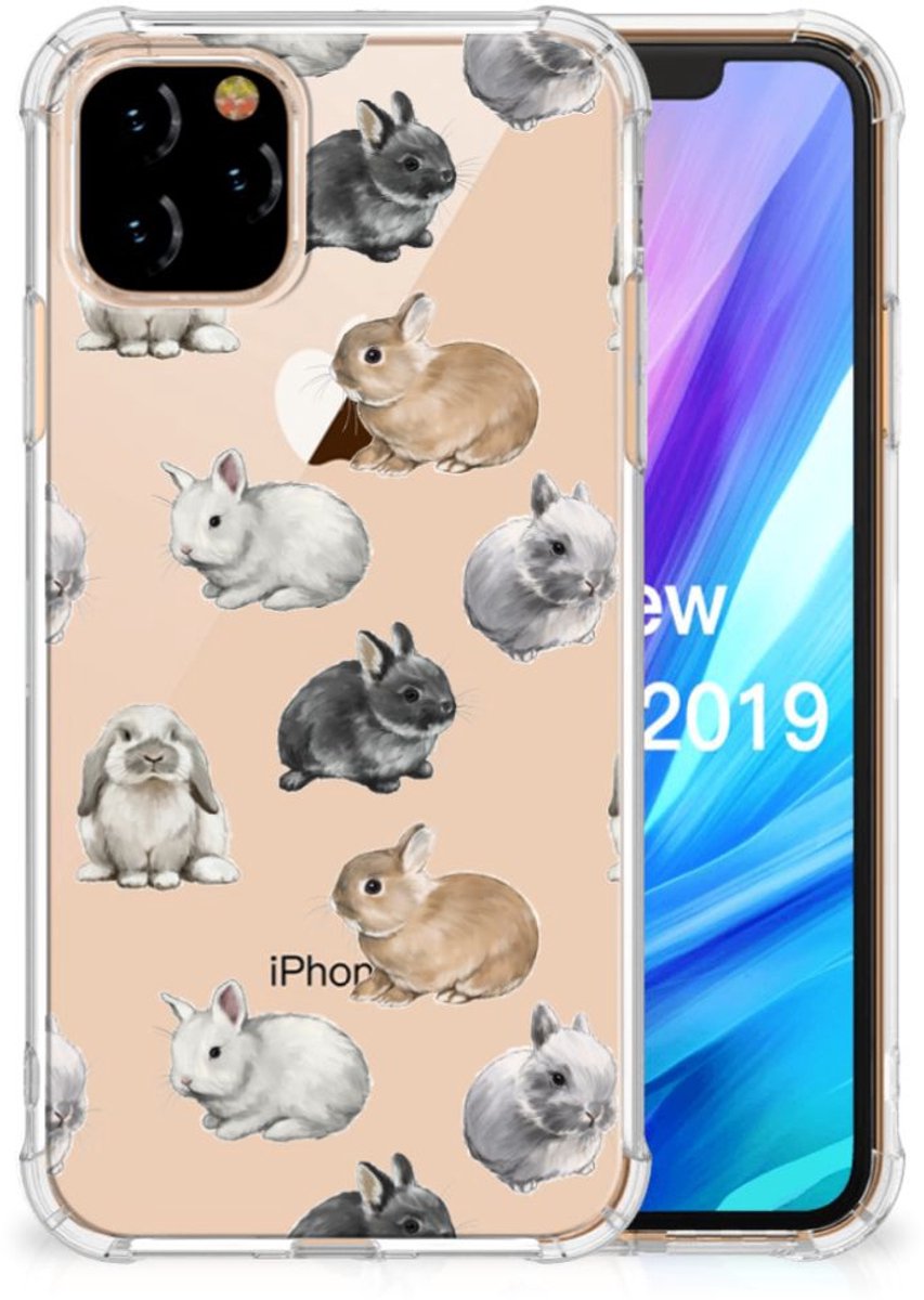Case Anti-shock voor Apple iPhone 11 Pro Konijntjes