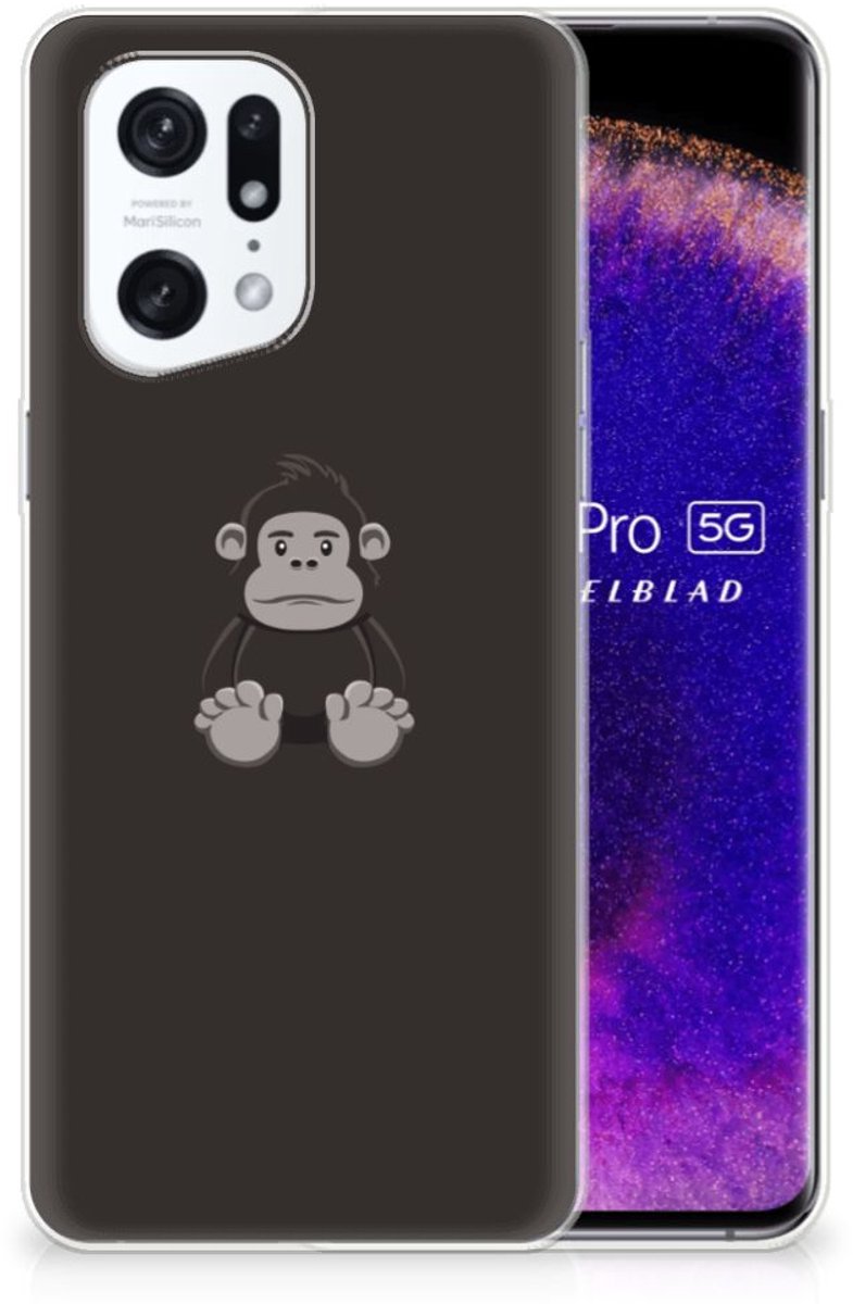 OPPO Find X5 Pro Telefoonhoesje met Naam Gorilla