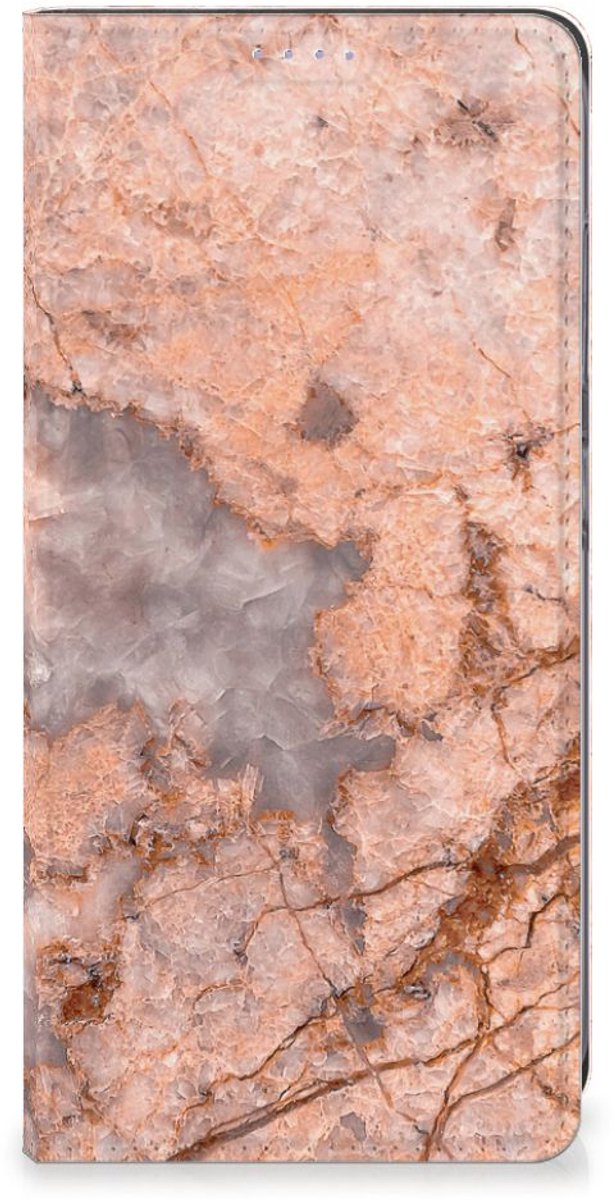 Samsung Galaxy S24 Plus Standcase Marmer Oranje