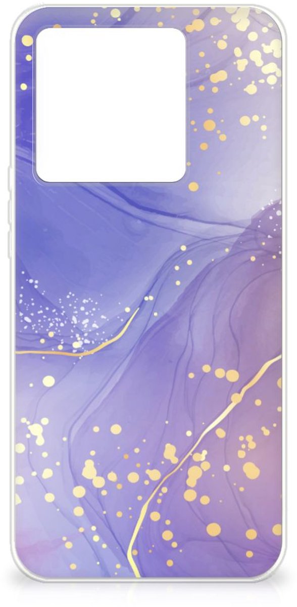 Hoesje maken voor Xiaomi 13T Watercolor Paars