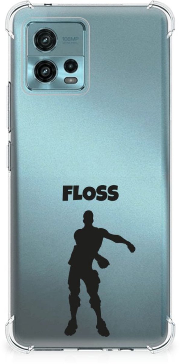 otorola Moto G72 Stevig Bumper Hoesje Floss