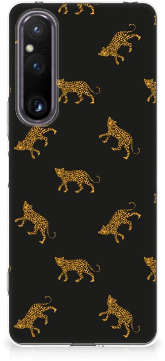 TPU Hoesje voor Sony Xperia 1 V Leopards
