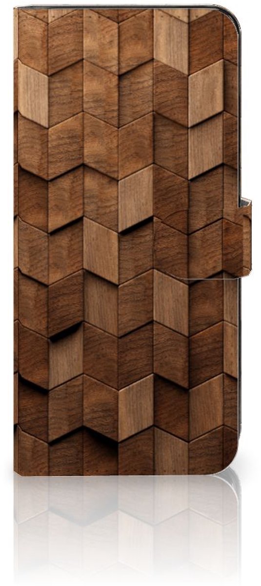 Book Style Case voor OnePlus Nord CE 3 Lite Wooden Cubes