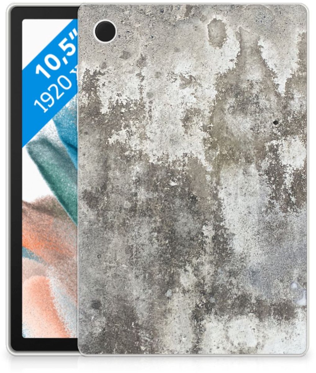 Samsung Galaxy Tab A8 2021/2022 Tablet Back Cover Beton Print