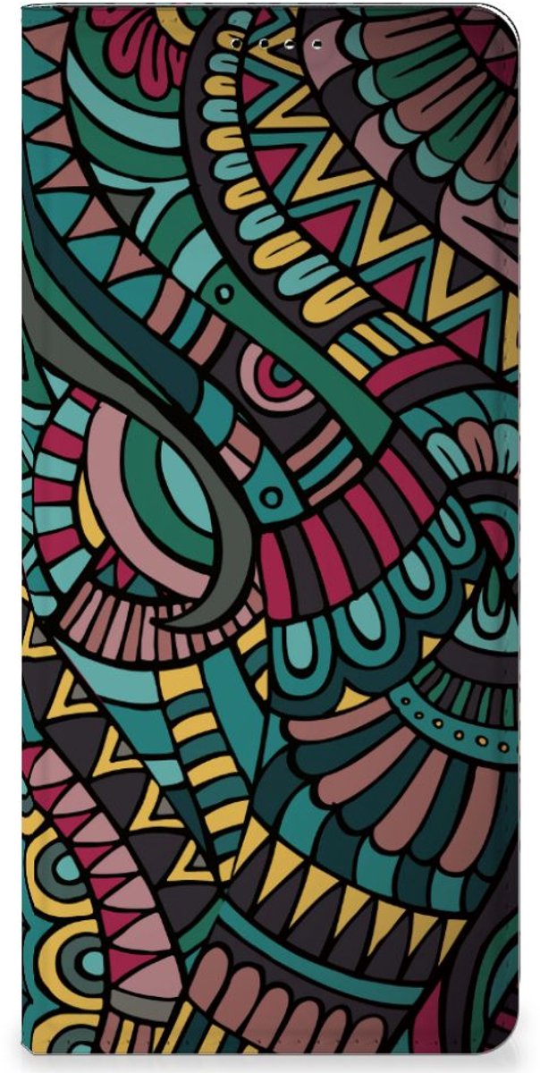 OPPO X6 Pro Hoesje met Magneet Aztec
