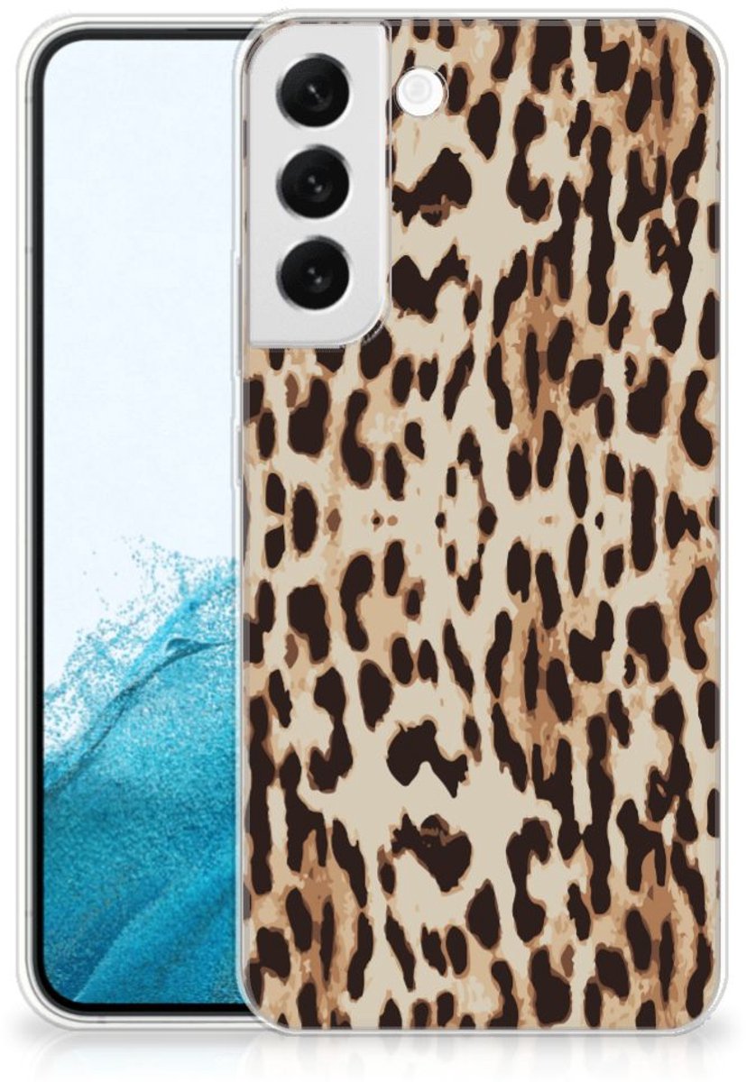 Samsung Galaxy S22 Plus TPU Hoesje Leopard