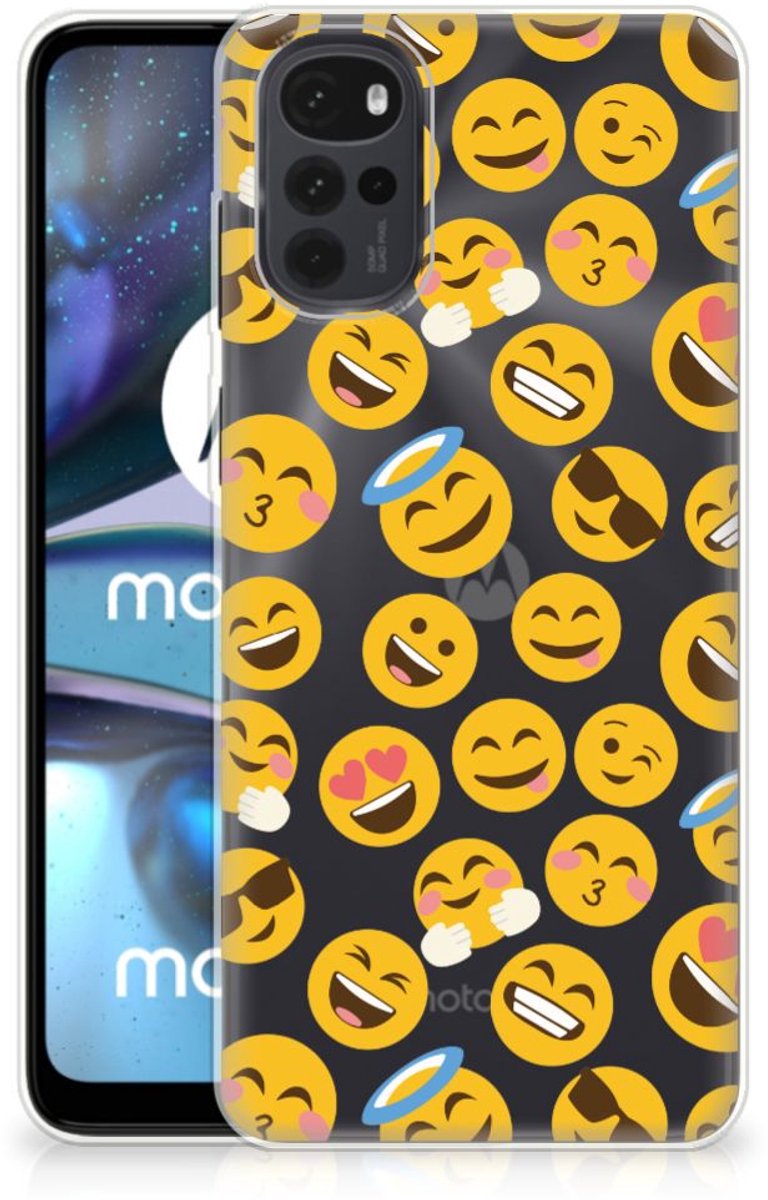 Motorola Moto G22 TPU bumper Emoji