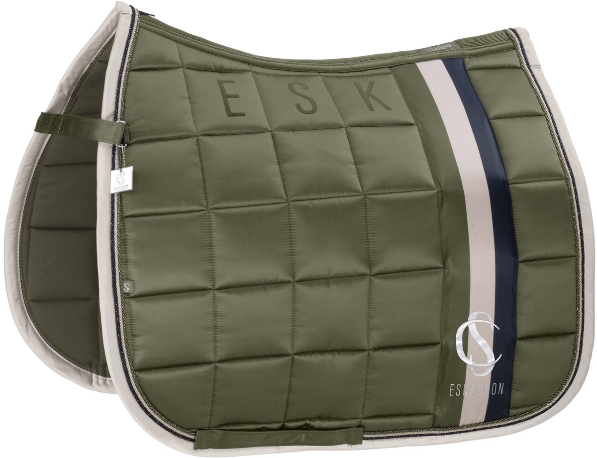 Eskadron Big Square Mattgloss Zadeldek Classic Sports 25 Full Navy