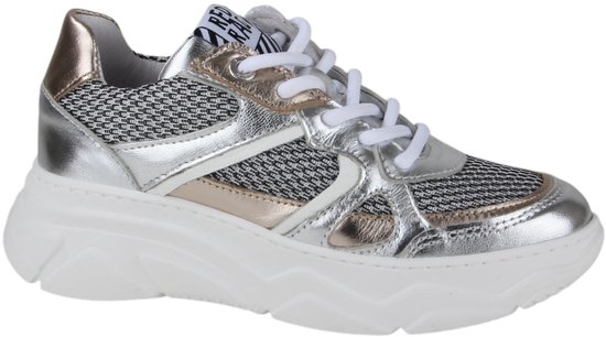 Chaussures à lacets pour filles Red-Rag 13386-859, pointure 38, métallisées