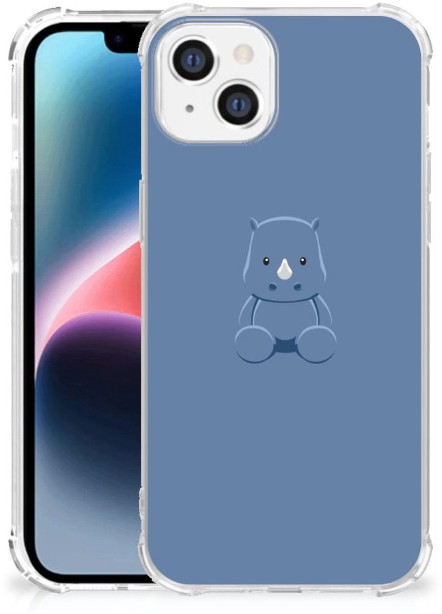 Apple iPhone 14 Plus Stevig Bumper Hoesje Baby Rhino