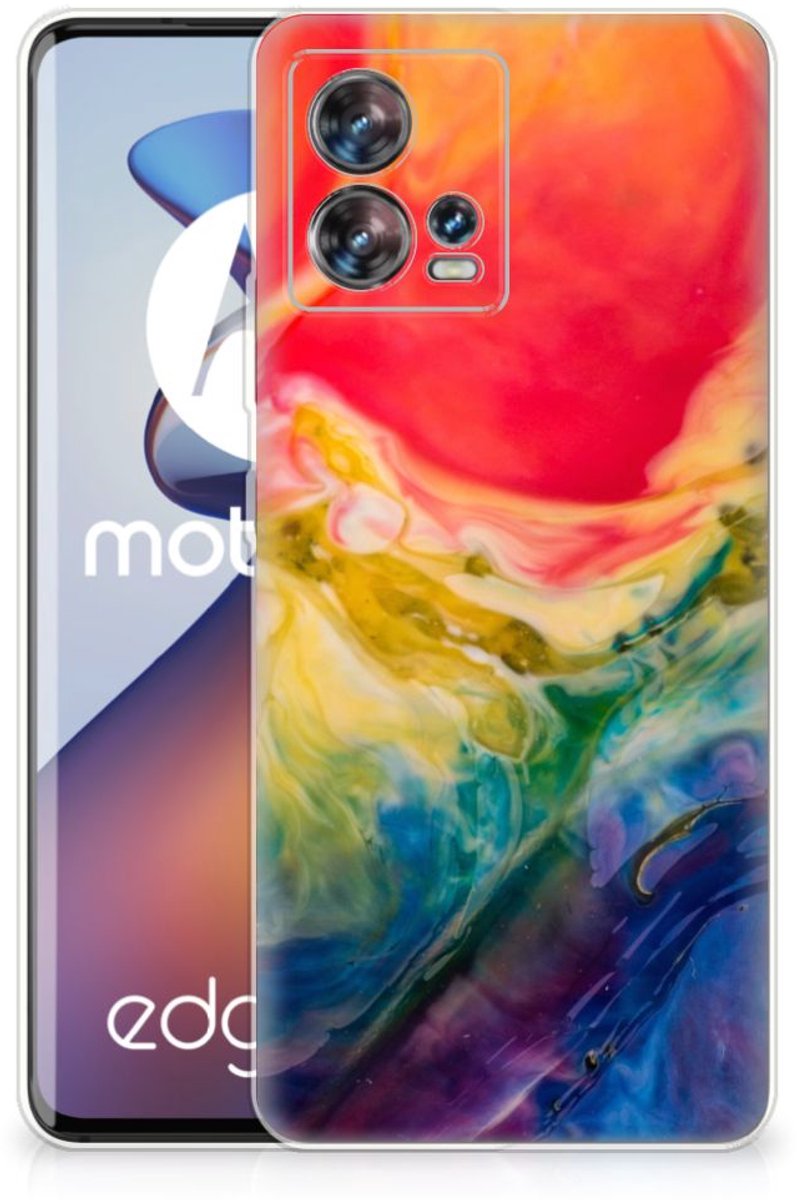 Hoesje maken Motorola Edge 30 Fusion Watercolor Dark