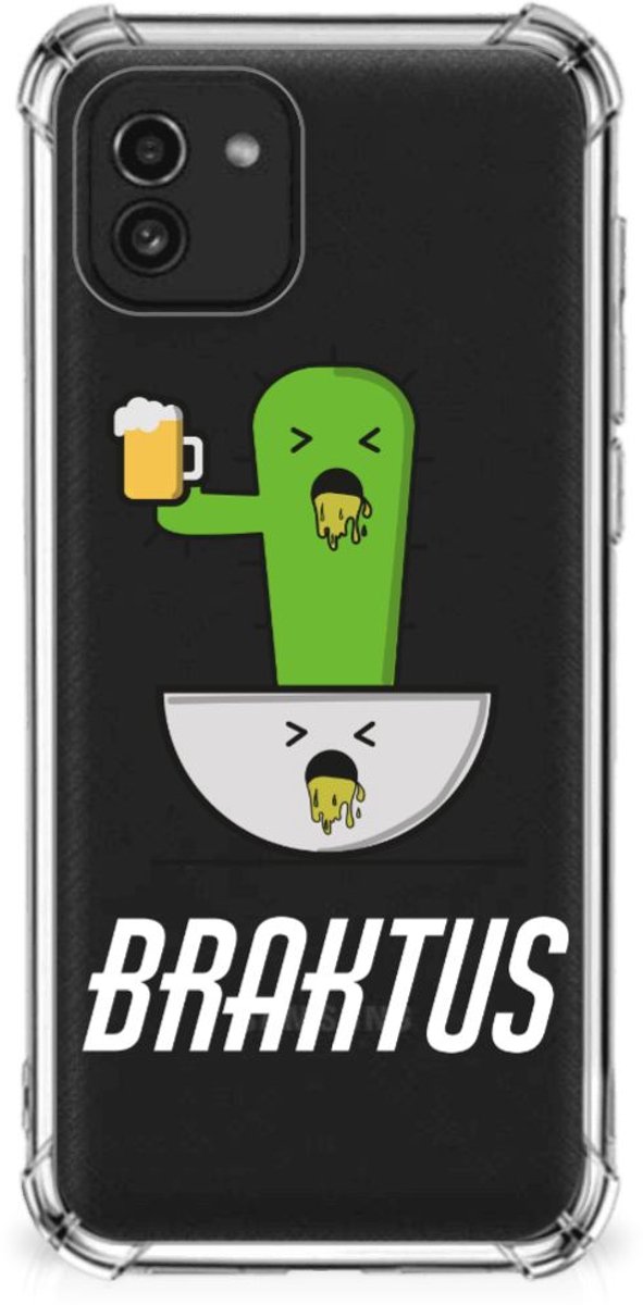 Samsung Galaxy A03 Stevig Bumper Hoesje Braktus