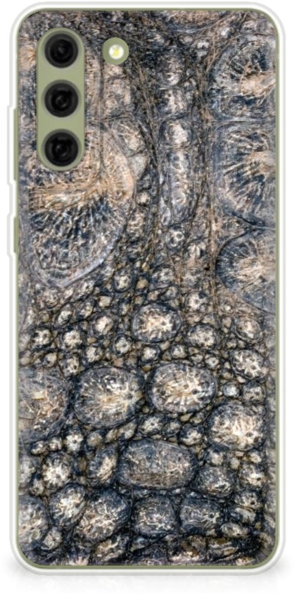 Samsung Galaxy S21FE TPU Hoesje Krokodillenprint